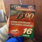 Tdk D90 High Output Recordable Min Cassette Tapes 16-PACK. Fixed Price $32.00.