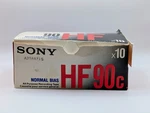 New Sony HF90 Normal Bias 10-PACK Blank Audio Cassettes. Fixed Price $40.00.