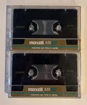 Lot Of 2 Maxell Mx Metal Type Iv 90 Minute Cassette Tapes, Minimal Usage. Fixed Price $18.00.