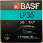 Basf LP35 Lh To Recording Tape, Late Gen, Lp, 7" Reel, 1800 Ft. Fixed Price $15.95.