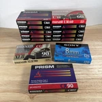 Blank Audio Cassette Tapes Lot 13 Sealed New Maxell Sony And Prism CX60 CX90. Fixed Price $20.00.