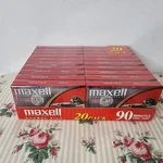 20 Pack Maxell Ur 90 Minute Blank Audio Cassette Tapes Normal Bias New. Fixed Price $39.99.