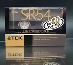 Tdk Sr 54 Blank Audio Cassette Tape Type Ii High Position Made In Japan 1989. Fixed Price $26.99.