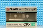 Goldstar Crx 90 Type Ii Blank Cassette Tape (1) (sealed). Fixed Price $22.49.