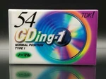 Tdk CDING-1 54 Blank Audio Cassette Tape Type Normal Position Japan 1996. Fixed Price $15.99.