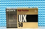 Sony Ux 50 1989 Japan Type Ii Blank Cassette Tape (1) (sealed). Fixed Price $26.99.