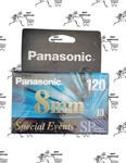 Factory Sealed Panasonic SP120 8MM Premium Camcorder Video Tape NV-P6120SP. Fixed Price $6.15.