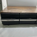 Vintage Realistic Cassette Holder Case, Drawers, 36 Tape Capacity.. Fixed Price $19.99.