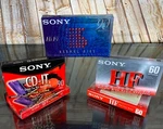 (5) Sony Cd-it HF60 HF90 Normal Bias Type Cassette Tapes New/sealed. Fixed Price $16.50.
