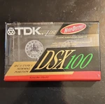 Tdk Ds-x 100 High Output Type Iec Normal Position Cassette Tape Min. Fixed Price $10.00.
