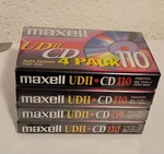 Maxell Udii-cd 110 (4-PACK). Fixed Price $40.90.