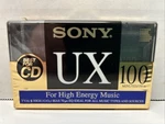 Sony Ux 100 Type Ii (CRO2) Position High Bias Cassette Recordable Blank Sealed. Fixed Price $8.00.