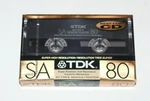 Rare One Tdk Sa 80 Min 1989 High Bias Cassette For Tape Deck. Fixed Price $38.00.