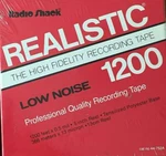 Radio Shack Realistic Ln To Tape, Sp, 7" Reel, 1200 Ft.. Fixed Price $6.95.