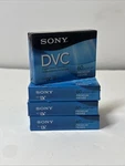 Sony Dvc Digital Video Cassette Premium 60 LP:90 Mini - 4 New & Sealed. Fixed Price $17.99.