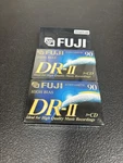 New Fuji Dr-ii 90 Minute High Bias Blank Type Audio Cassette Tapes 2 Pack. Fixed Price $9.99.