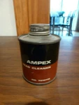Vintage Ampex Head Cleaner Liquid Part Number 7010110 Metal Can 25%? Left. Fixed Price $34.99.
