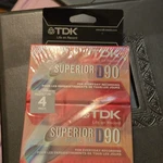 Tdk Superior D90 Recordable Normal Bias Audio Cassette Tapes Min 4 Pack. Fixed Price $10.80.