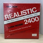 Realistic Low Noise Reel To Tape 7 2400FT Nos Sealed Radioshack. Fixed Price $29.90.