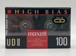 Maxell High Bias Udii 100 Minute Cassette Tape New Factory Sealed. Fixed Price $12.99.