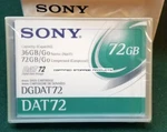 New 1/PK Sony DGDAT72 DDS-5 4MM 170M 36GB/72GB Data Tape Cartridge 64034. Fixed Price $24.95.