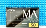 Tdk Ma 50 Type Iv 1992 Japan Blank Cassette Tape (1) (sealed). Fixed Price $41.39.
