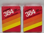 New Lot Of 2 Blank Ampex 384 8-TRACK Tape Cartridges Minutes Each Recordable. Fixed Price $15.95.