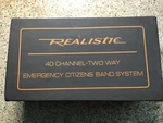 Realistic 40 Channel-two Way Emergency Citizens Band System TRC-412. Fixed Price $45.00.