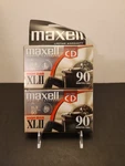Maxell Audio Cassette -high Bias Xlii -90 Min 2-PACK -new Sealed -ideal For Cd. Fixed Price $10.00.