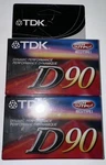 Tdk D90 Type I Cassette Tape. Fixed Price $10.00.