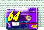 Sony Cdix-ii 64 1999 Japan Type Blank Cassette Tape (1) (sealed). Fixed Price $23.99.