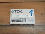 Tdk EC-1M Endless Cassette Minute 1987 Japan Tape New Sealed. Fixed Price $21.99.