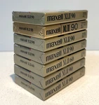 Maxell XL90 High Bias Lot Of 7 Cassette Recording Tapes, Free Ship =new Sealed=. Fixed Price $62.95.