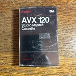 Scotch - 3M Avx 120 Studio Master Audio Cassette Tape Factory Sealed. Fixed Price $8.75.