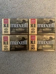 Maxell High Bias Xlii 90 Type 2 Audio Cassette Tape Lot Of 4 ---new. Fixed Price $25.00.
