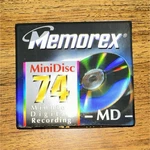 Memorex Minidisc 74 Md Recordable Blank For Digital Audio Recording. Fixed Price $7.49.