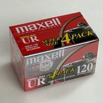 Vintage Maxell Ur 120 Blank Audio Cassette Tape Lot Of (4) - Sealed Normal Bias. Fixed Price $29.99.