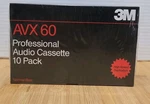 New Sealed 3M Avx 120 Cassettes, Box Of 10 -. Fixed Price $16.31.
