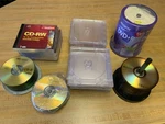 100 Pack Memorex Dvd+r New Sealed & Other Cd-rw, Cases. Fixed Price $39.00.