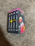 Memorex 120 Video Cassette Vhs Tape 4 Pack Sealed. Fixed Price $11.99.
