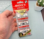 New Sony 3MC-60B MC60 Microcassettes, Of Blank. Fixed Price $18.99.