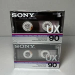 Lot Sony Ux 90 Cassette Tape Type Ii CRO2 Microfine Uniaxial New Sealed. Fixed Price $28.95.