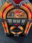 Crosley CR-11 Jukebox Radio Retro Vintage Style Am/fm Cassette Player Lighted. Fixed Price $139.99.