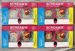 Lot Of 4 New Sealed 3M Scotch Scream 90 Audio Cassette Tapes Normal Bias. Fixed Price $18.00.