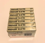 Maxell Xlii Iec Type 90 Minute High Bias Audio Cassette Tape - 7 Pack. Fixed Price $179.03.