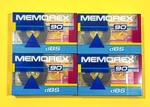 New Memorex 90 Minute Dbs Audio Cassette Tapes 120 Ms Eq Type Sealed Lot Of 4. Fixed Price $6.99.
