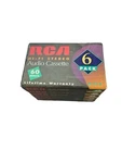 Rca Hi-fi Stereo Audio Cassette Pack Minutes Sealed RC60. Fixed Price $5.19.