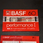 Basf Performance I 60 Type Blank Cassette Tape (1) (sealed). Fixed Price $15.95.
