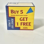 6 Pack Sealed New Memorex Dbs 90 Audio Cassette Tapes Normal Bias Type 1. Fixed Price $14.32.