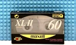 Maxell Xl Ii 60 1990 Japan Type Blank Cassette Tape (1) (sealed). Fixed Price $32.99.